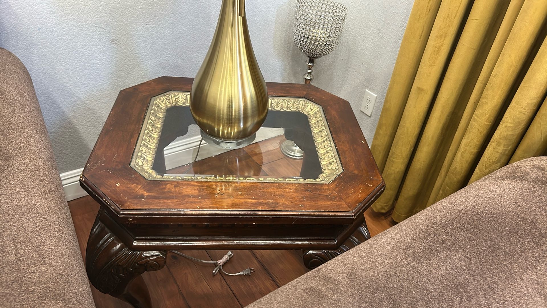 two coffee table and two end table in one entryway table