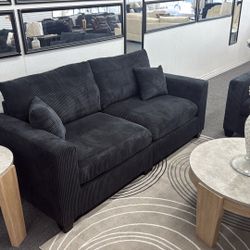 Black Sofa And Loveseat 