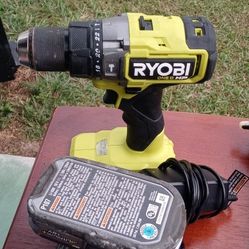 Ryobi One+ Drill With Battery/Charger