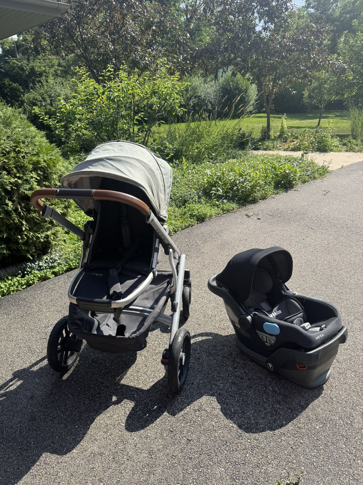 Uppa Baby Stroller And Infant Car Seat