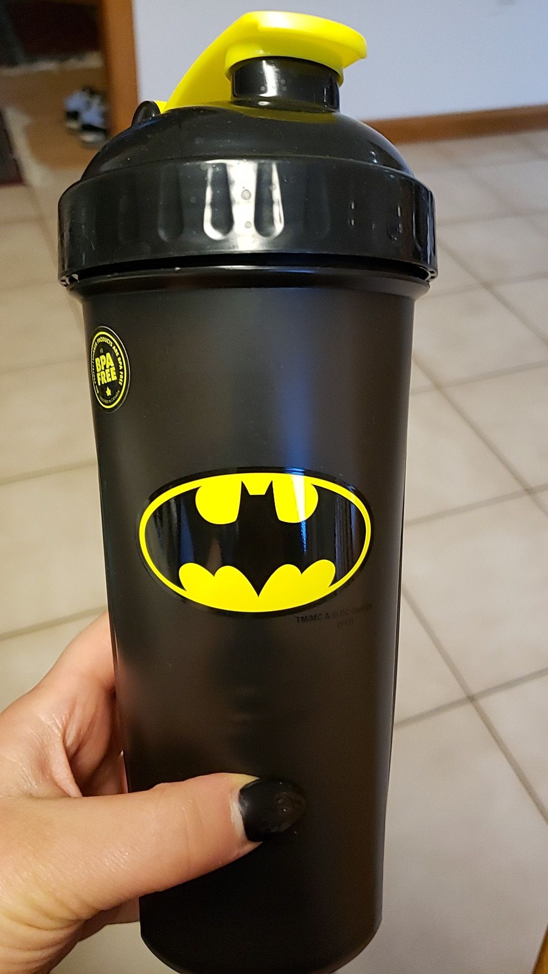 Batman blender bottle