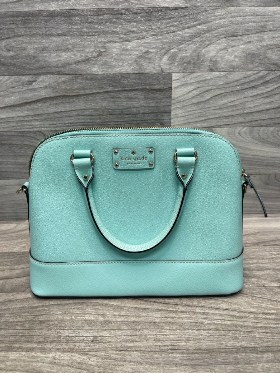 Kate Spade Wellesley Mint Satchel Leather Handbag (A1D025224)