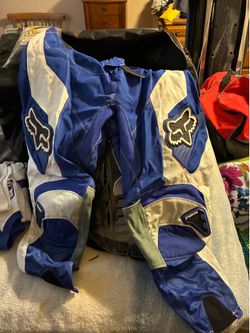 helmet with riding gear for dirt bike riding