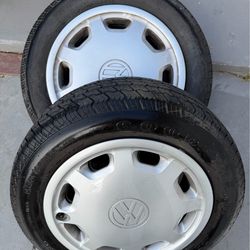 VW 14” Tires P185/60R14 (2)