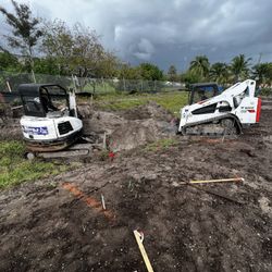 Bobcat Excavator Dump Truck 