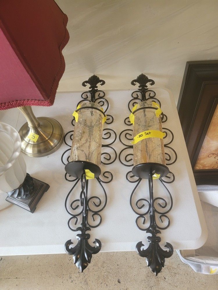 Wall Candle Holder Decor