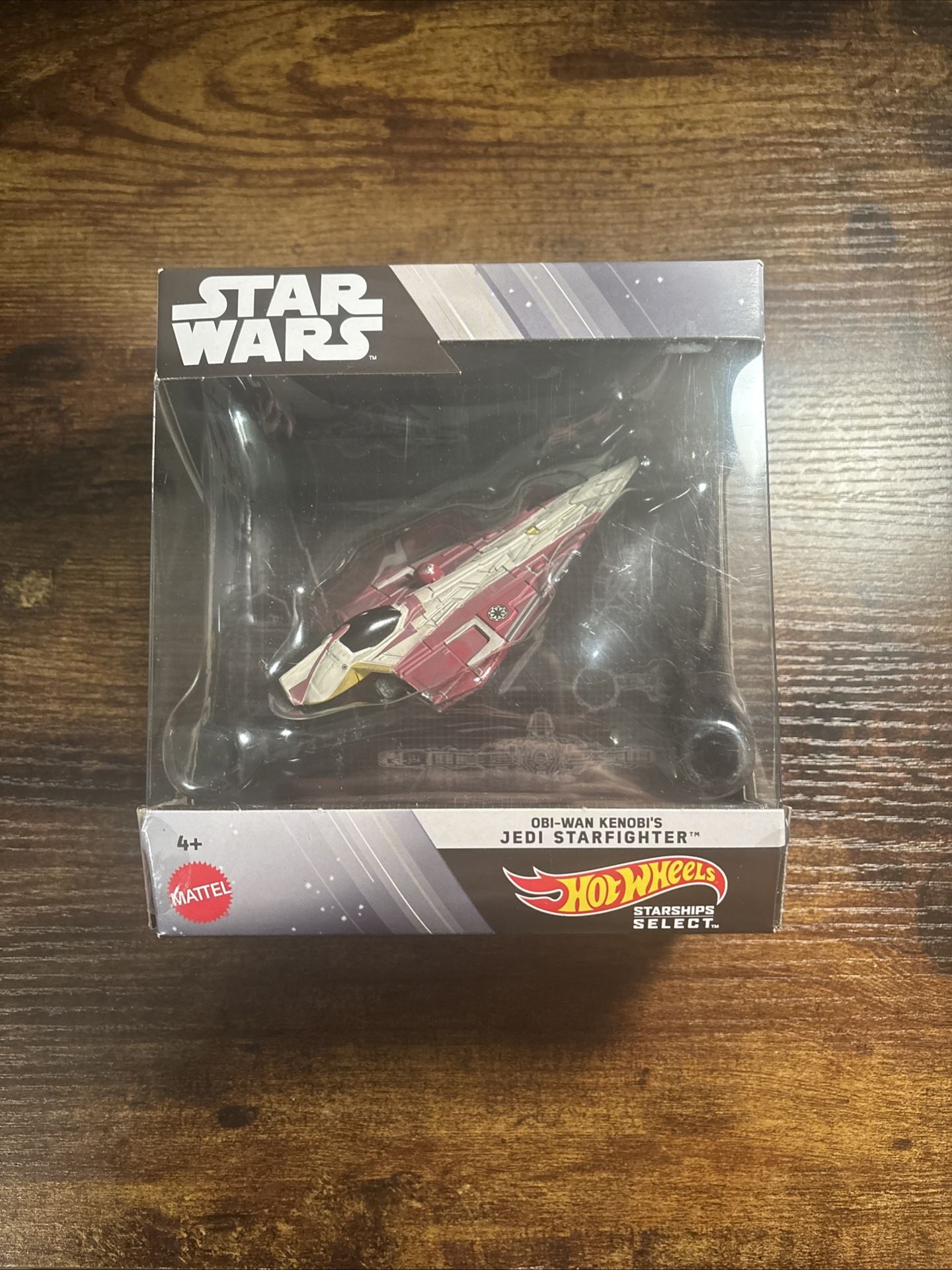 Hot Wheels Star Wars Obi-Wan Kenobi’s Jedi Starfighter 1:64 Starships Select #32