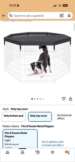 Dog Pen Cover