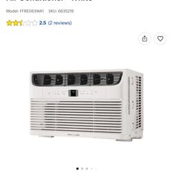 Frigidaire - 250 Sq. Ft. 6,000 BTU Window Air Conditioner - White