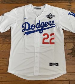 Kershaw World Series White Jersey