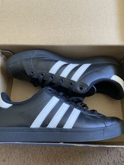 adidas Coast Star Kids Unisex Sneakers Shoes Casual - Black Size 6