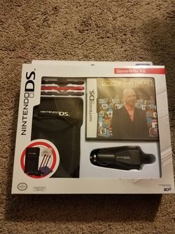 Nintendo Ds case never open come with 1 game and changer