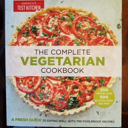 Cookbook, America's Test Kitchen, The Complete Vegetarian