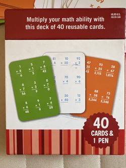 Multiplication Cards 