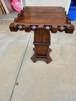 Wooden Side Table