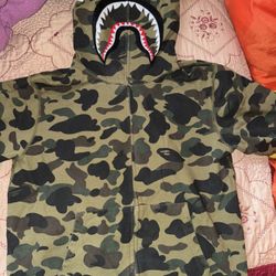 Bape Zip Up Hoodie 