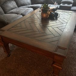 Wood Coffee Table 