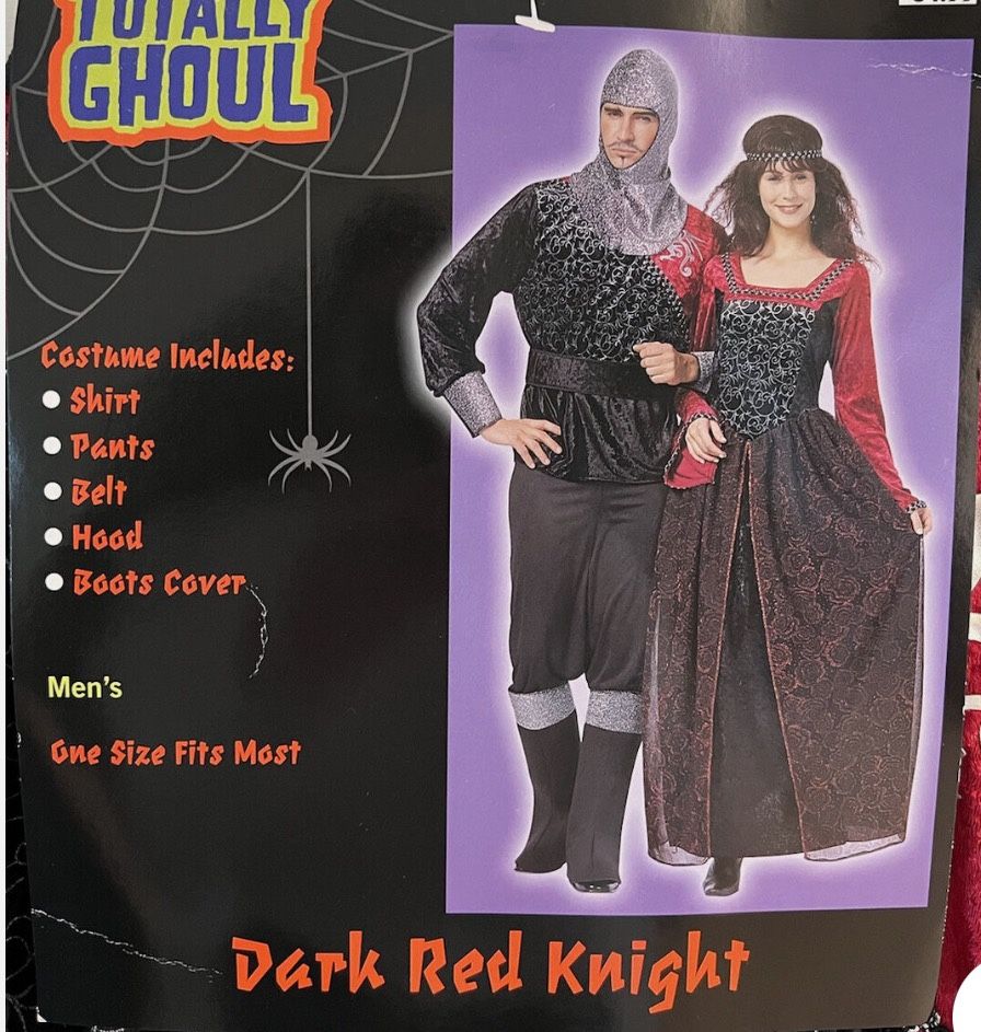 Dark Red Knight Men’s Halloween Costume