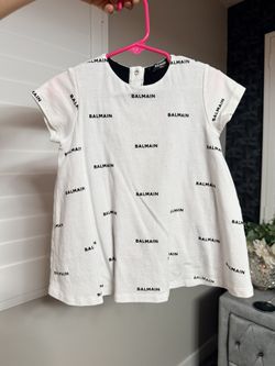 Balmain Dress For Baby Girl