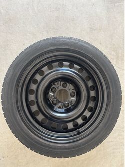 1 Black Steel Wheel And Faulken Pro G5 All Season Tire