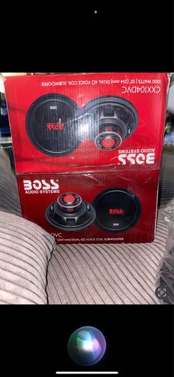 10 inch boss subwoofer