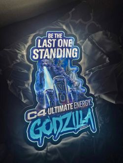 C4 Godzilla Led Sign