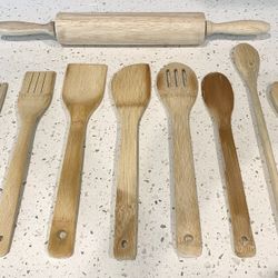 Mixing Spoons and Rolling Pin Bundle