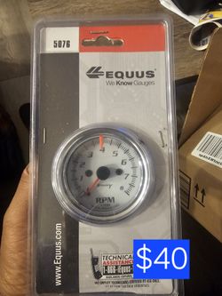 Equus 5076 Tachometer Gauge – NEW in Package