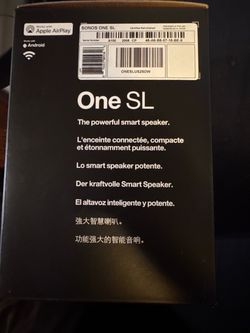 Sonos one sl speaker