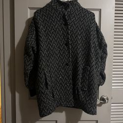 Womens Vintage Companya Made In The USA Coat Size 9/10