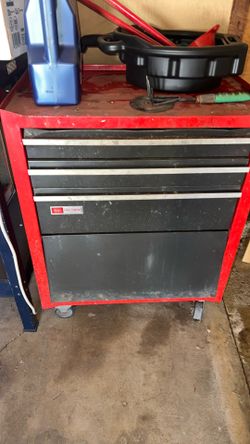 Tool box, 2 ton jack-dirt bike ramp - portable ac
