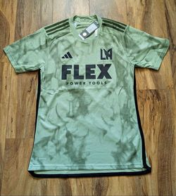 Adidas LAFC Smokescreen Jersey Mens medium Large New Original MLS