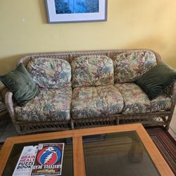 6 Piece Rattan Furniture 