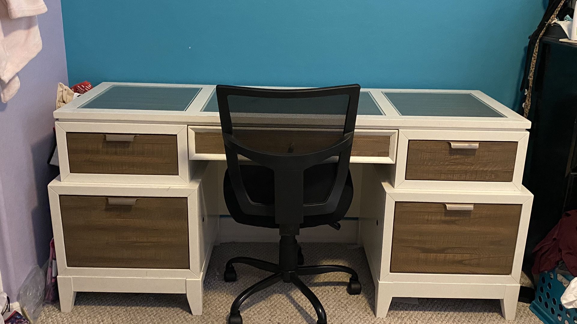 Heavy Duty Desk With Office Chair 