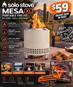 Solo Stove Mesa XL Portable Fire Pit