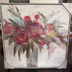 Floral Canvas Wall Art
