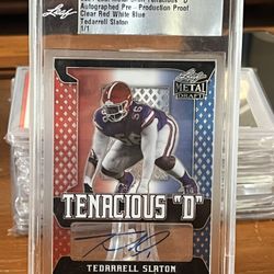 1/1 Leaf Metal Tedarrrell Slaton 