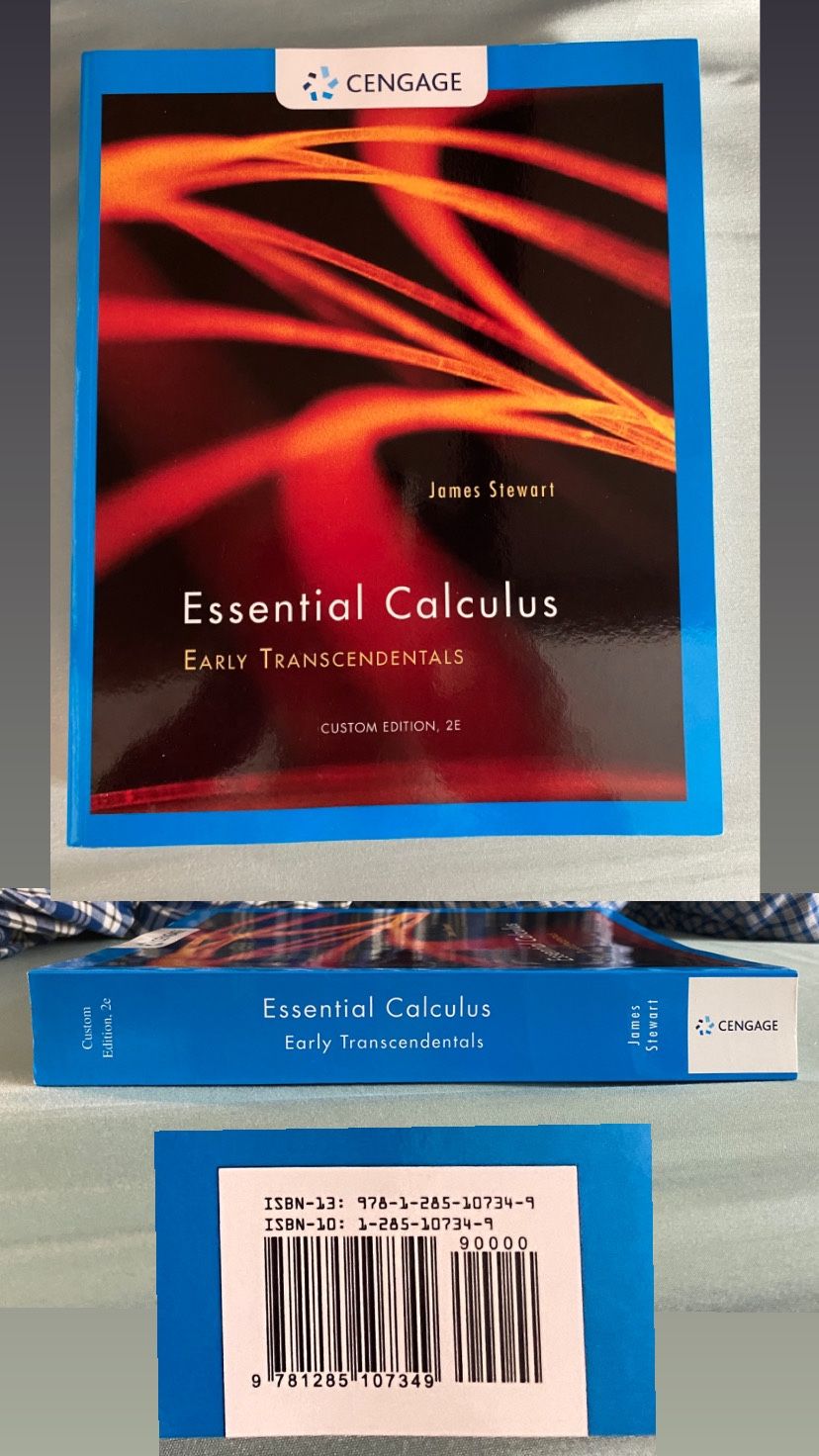 Essential Calculus Early Transcendentals Custom Edition 2E