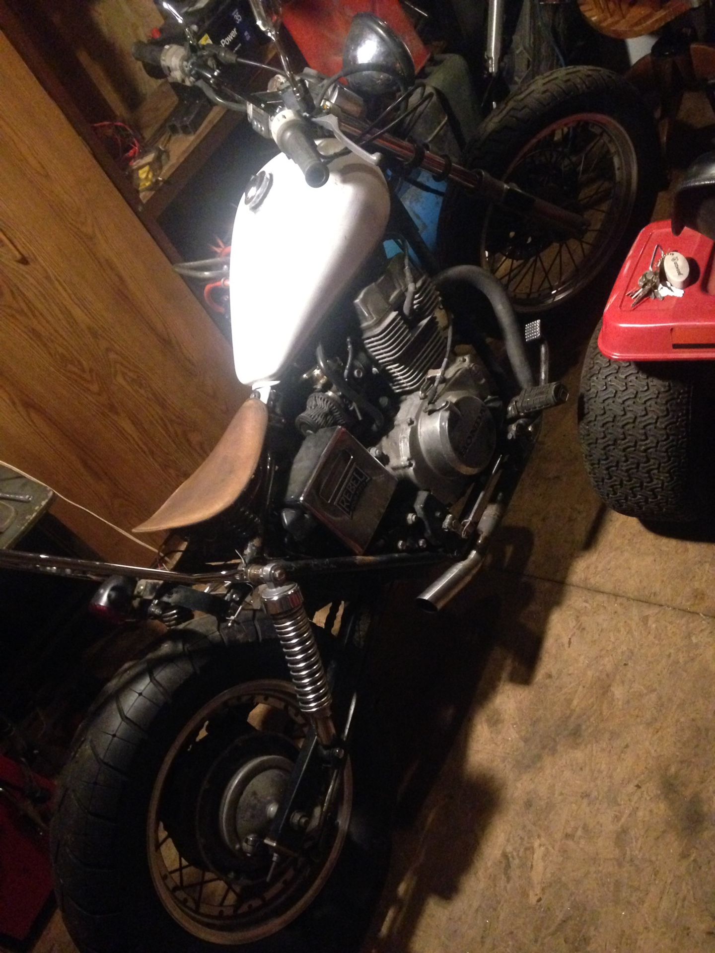 1986 Honda Rebel 450 bobber