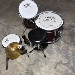 First Act Drum Set For Child
