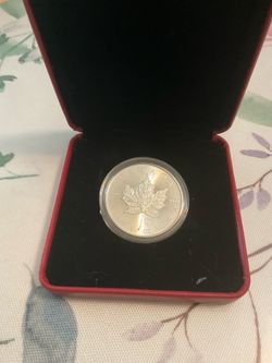 SILVER Maple Leaf SILVER proof & BU coins