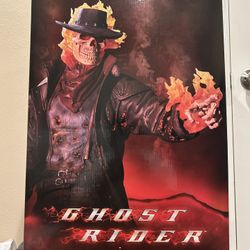 Old Western Ghost Rider Maquette Sideshow Collectibles