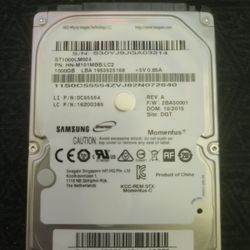 Samsung 1TB 2.5 Inch Hard Drive