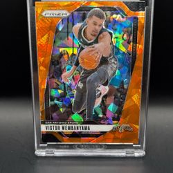 2024 PANINI PRIZM 172 VICTOR WEMBANYAMA ORANGE ICE