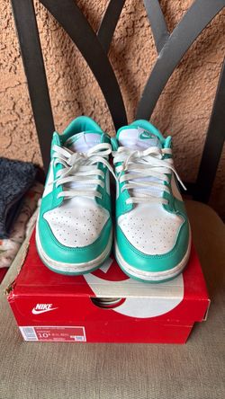 Teal dunk low replacement box