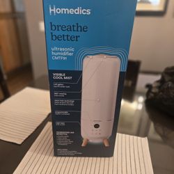 Homedics Ultrasonic Humidifier