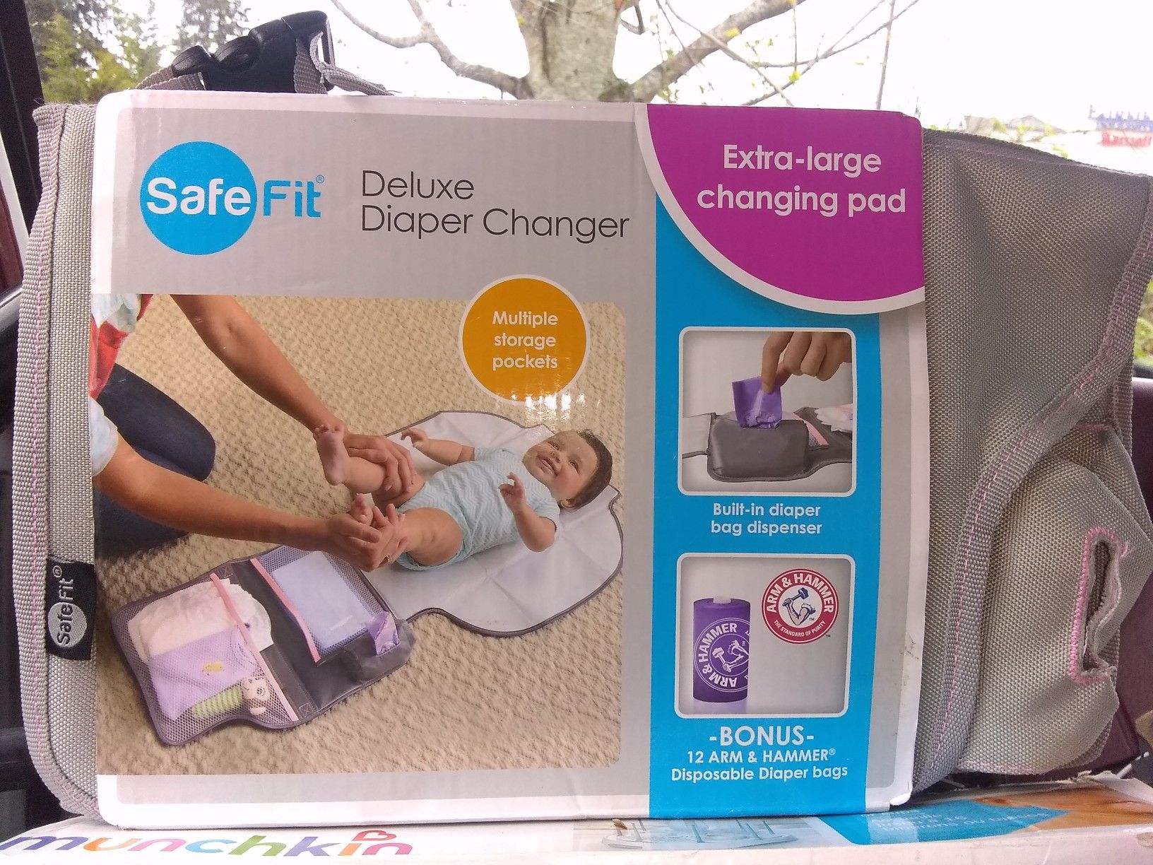 Safe fit deluxe diaper changer