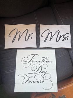 Wedding Signs