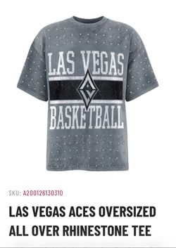 Ls Vegas Aces Rhinestone shirt unisex-S