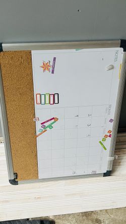 Dry Erase Calendar Board